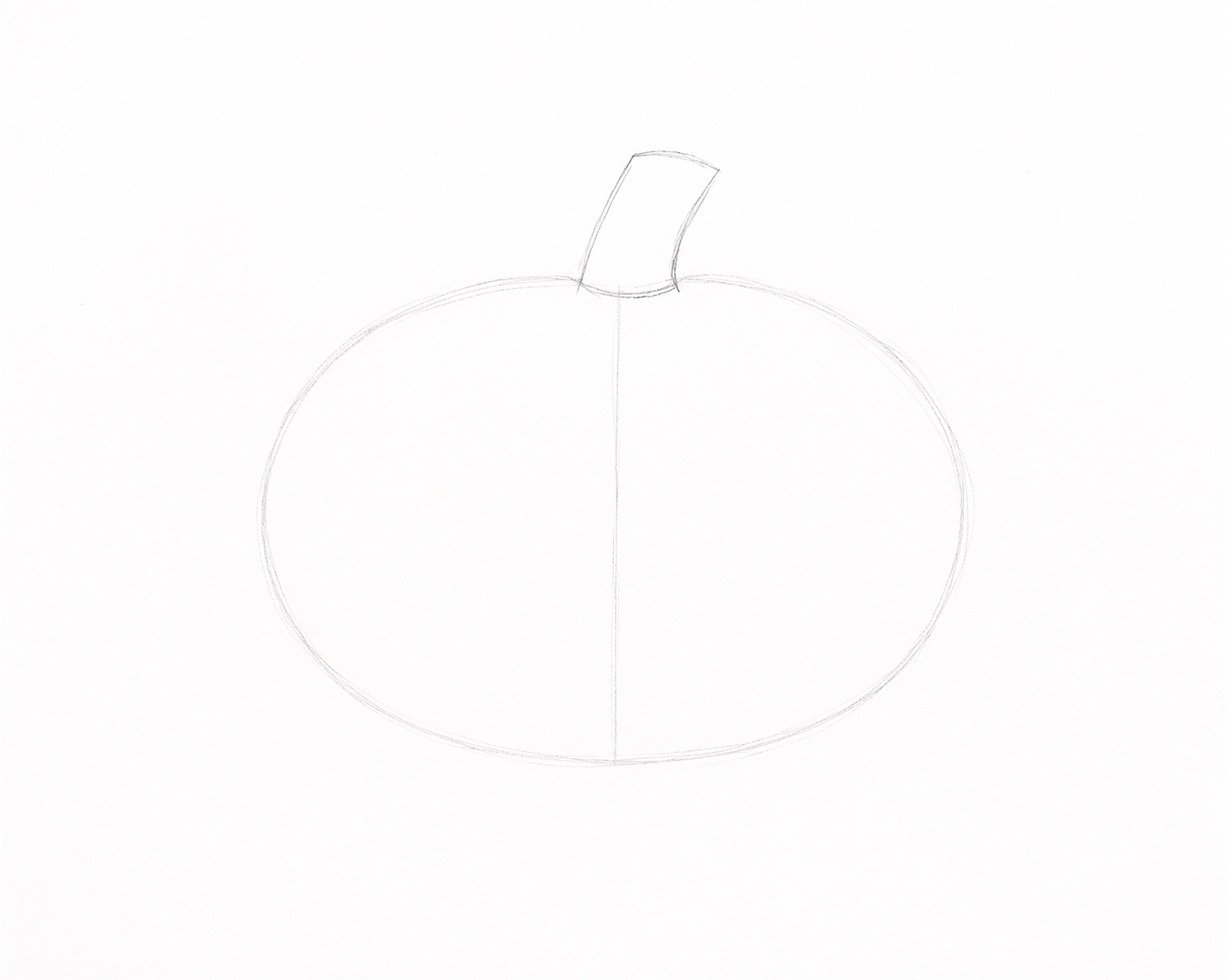 HOW TO DRAW A REALISTIC COLOURFUL PUMPKIN EASILY