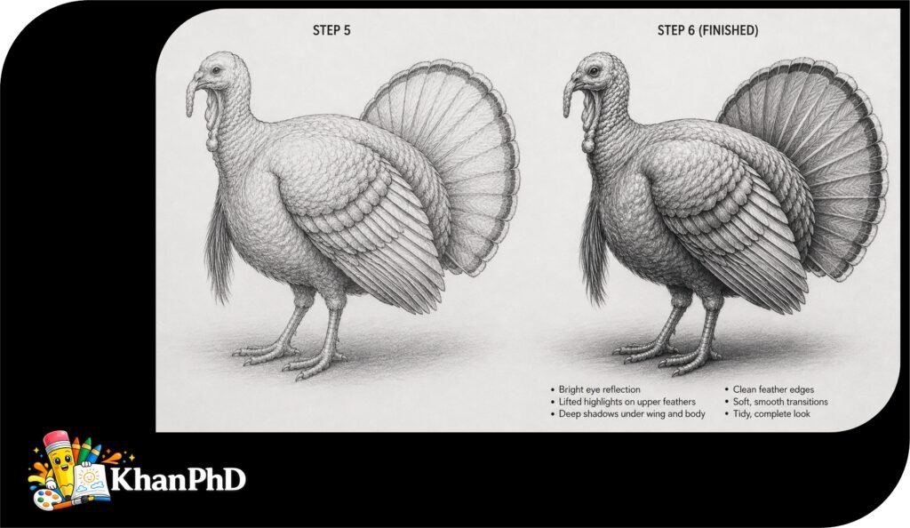 Draw a Realistic Turkey Even If You’re a Beginner