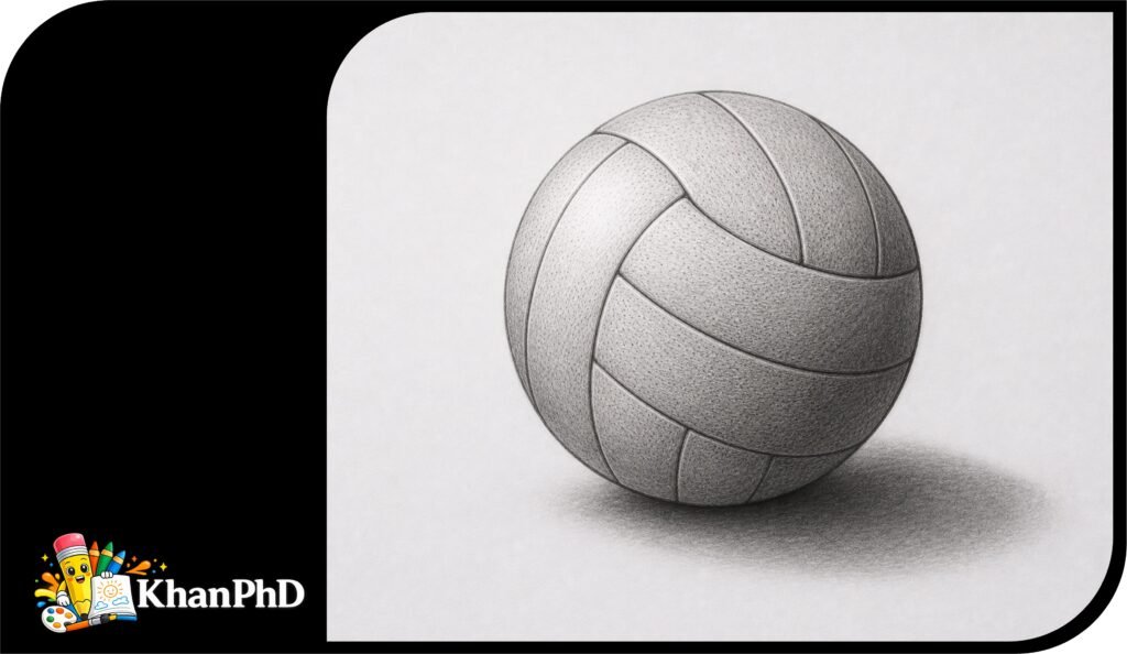 Draw a Realistic Volleyball