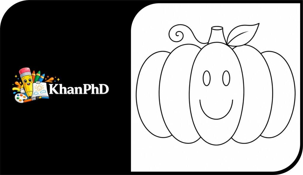 Easy Pumpkin Drawing Tutorial for Complete Beginners