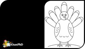 Easy Turkey Drawing for Beginners