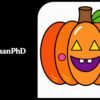 Pumpkin Drawing with Colour for Beginners