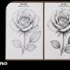 Realistic Rose Drawing With Zero Experience