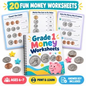 money worksheets grade 1