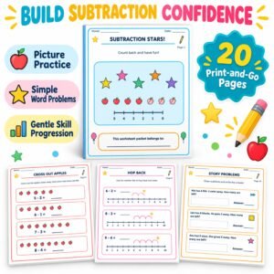 subtraction worksheets for grade 1